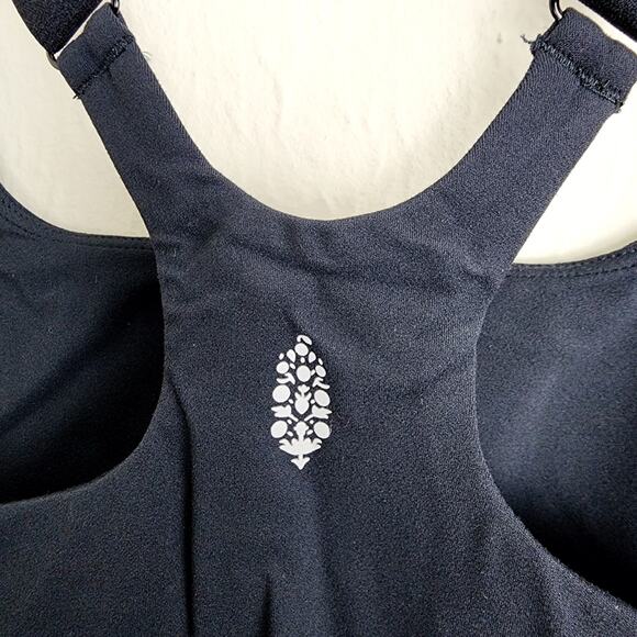 NEW Free People Hatch Maternity Never Better Square Neck Sports Bra Black - Picture 15 of 16